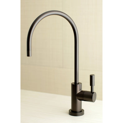 Kingston Brass Kb8495cml Manhattan Double-Handle 4" Centerset Bar Faucet, Oil Rubbed Bronze