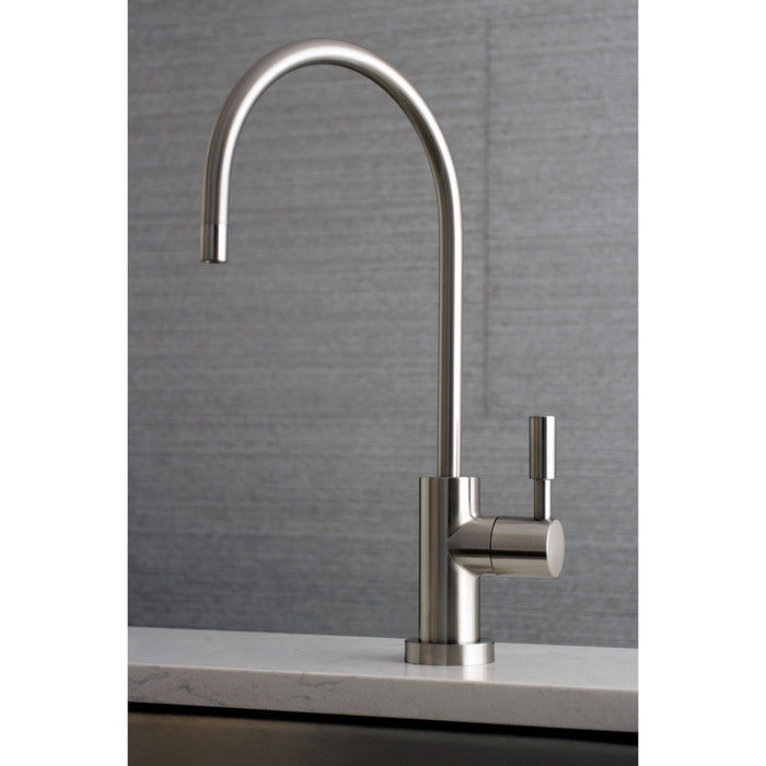 Concord KSAG8198DL Single-Handle 1-Hole Deck Mount Water Filtration Faucet, Brushed Nickel
