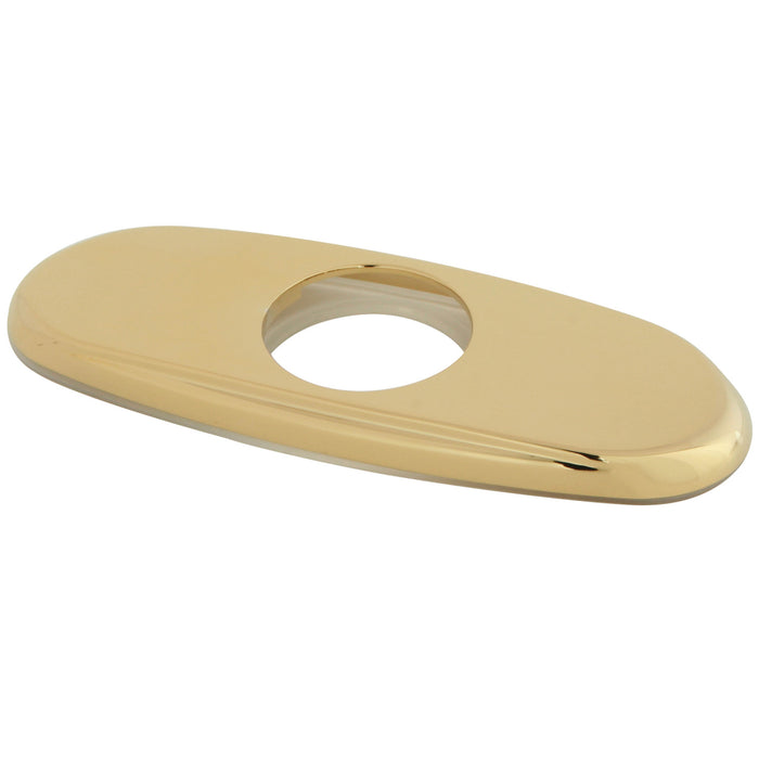 Kingston KSCP1432 1-11/16" I.D. Zinc Alloy Faucet Deck Plate for KS1432 & KS1492, Polished Brass