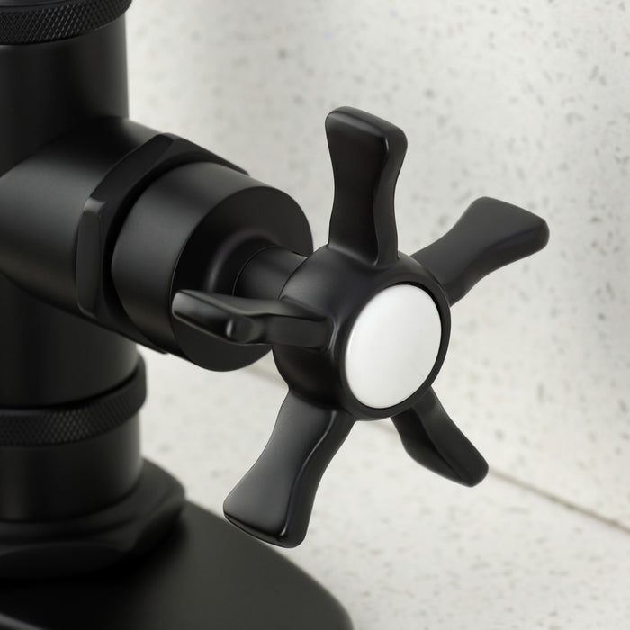 Kingston Sona KSD8500NX - Hamilton One-Handle 1-Hole Deck Mount Bar Faucet, Matte Black