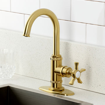 Kingston Brass Hamilton KSD8507NX One-Handle 1-Hole Deck Mount Bar