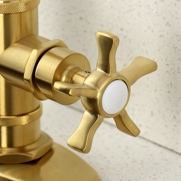 Kingston Sona KSD8507NX - Hamilton One-Handle 1-Hole Deck Mount Bar Faucet, Brushed Brass
