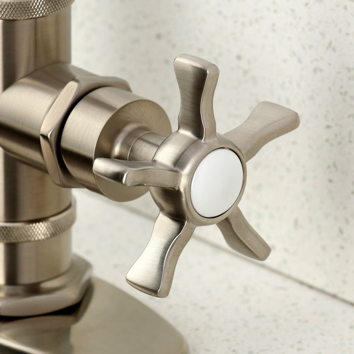 Kingston Sona KSD8508NX - Hamilton One-Handle 1-Hole Deck Mount Bar Faucet, Brushed Nickel