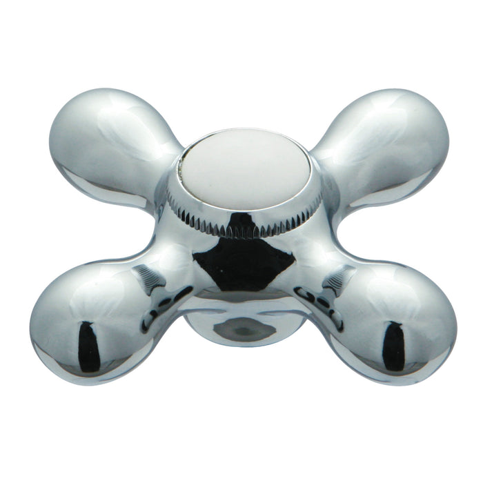 Kingston KSDH23615AX Metal Cross Handle, Diverter for Tub Filler, Polished Chrome