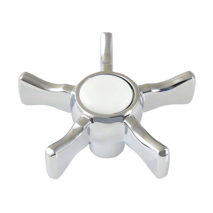 Kingston Hamilton KSDH2961NX Brass Cross Handle, Polished Chrome