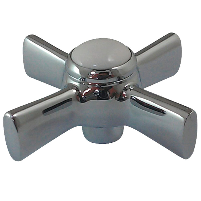 Kingston KSDH2961ZX Brass Cross Handle, Diverter for Tub Filler, Polished Chrome