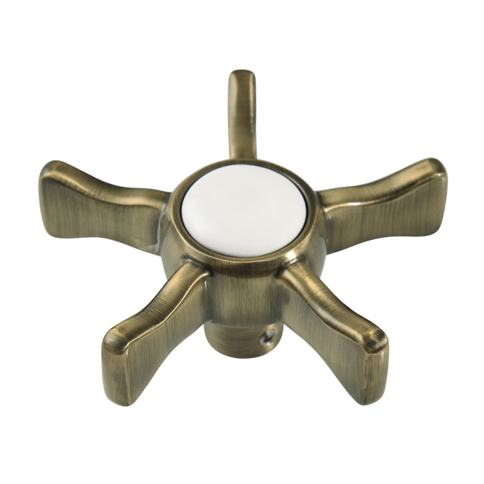 Kingston Hamilton KSDH2963NX Brass Cross Handle, Antique Brass