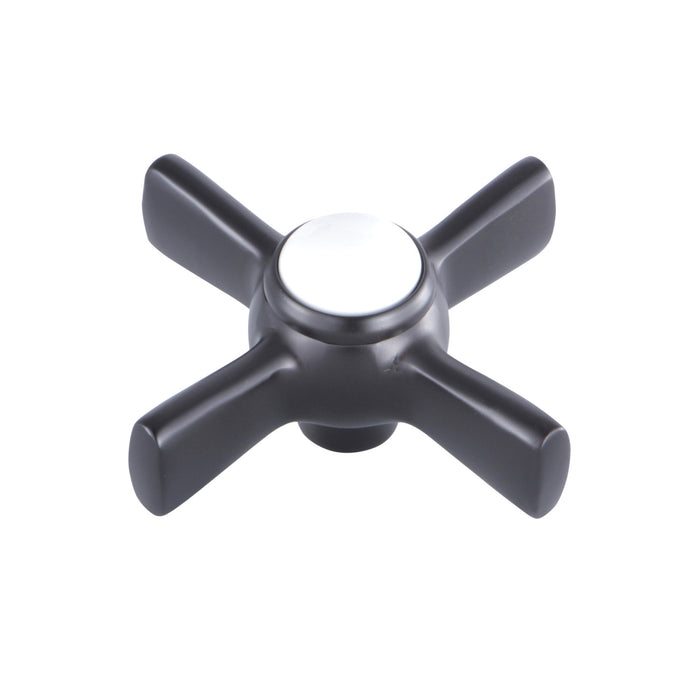 Kingston KSDH2965ZX Brass Cross Handle, Diverter for Tub Filler, Oil Rubbed Bronze