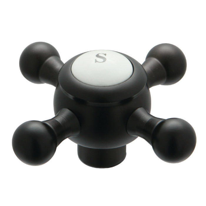Kingston KSDH44655BX Metal Cross Handle, Diverter for Tub Filler, Oil Rubbed Bronze