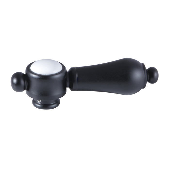 Kingston Heirloom KSDH7610BAL Brass Lever Handle, Diverter for Tub and Shower Faucet, Matte Black