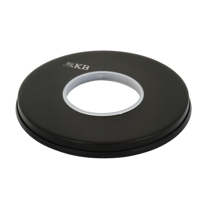 Kingston KSE3030 Shower Escutcheon Plate, Matte Black
