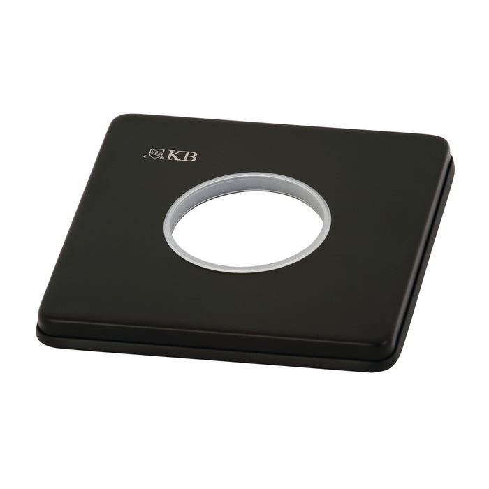 Kingston KSE3040 Shower Escutcheon Plate, Matte Black