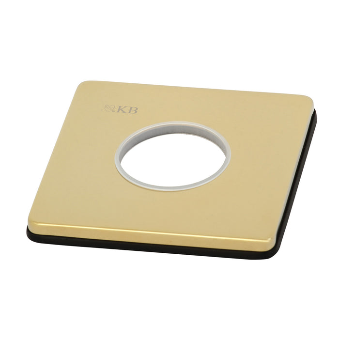 Kingston KSE3042 Shower Escutcheon Plate, Polished Brass