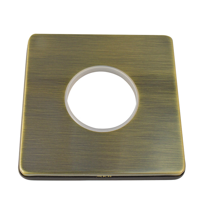 Kingston KSE3043 Shower Escutcheon Plate, Antique Brass