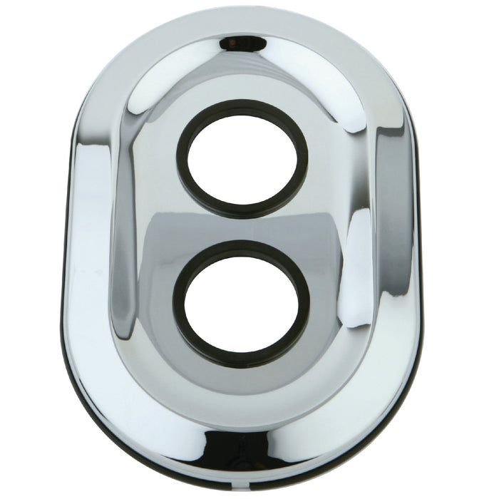 Kingston KSE36310 Oval Shower Escutcheon Plate, Polished Chrome