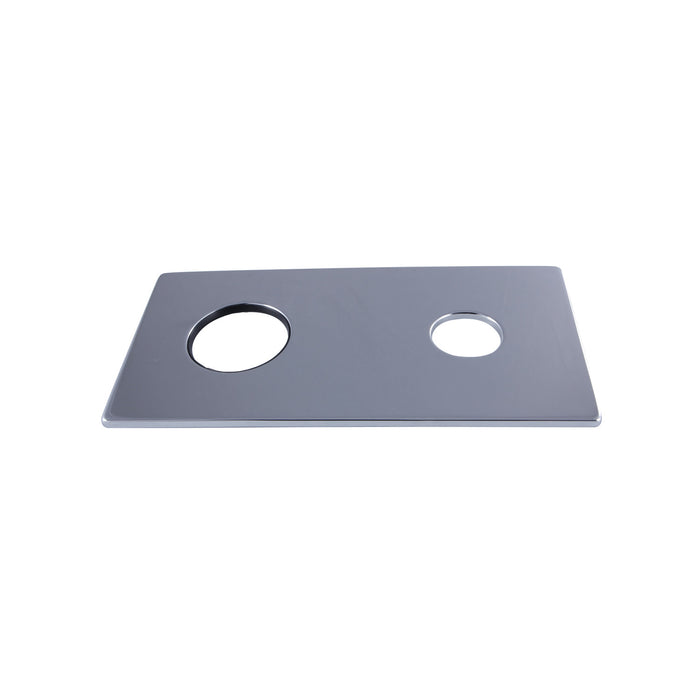 Kingston KSE8111 Brass Escutcheon Plate for KS8111DL, Polished Chrome
