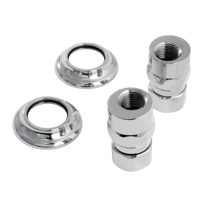 Kingston KSEL1241 Wall Mount Elbow, Polished Chrome
