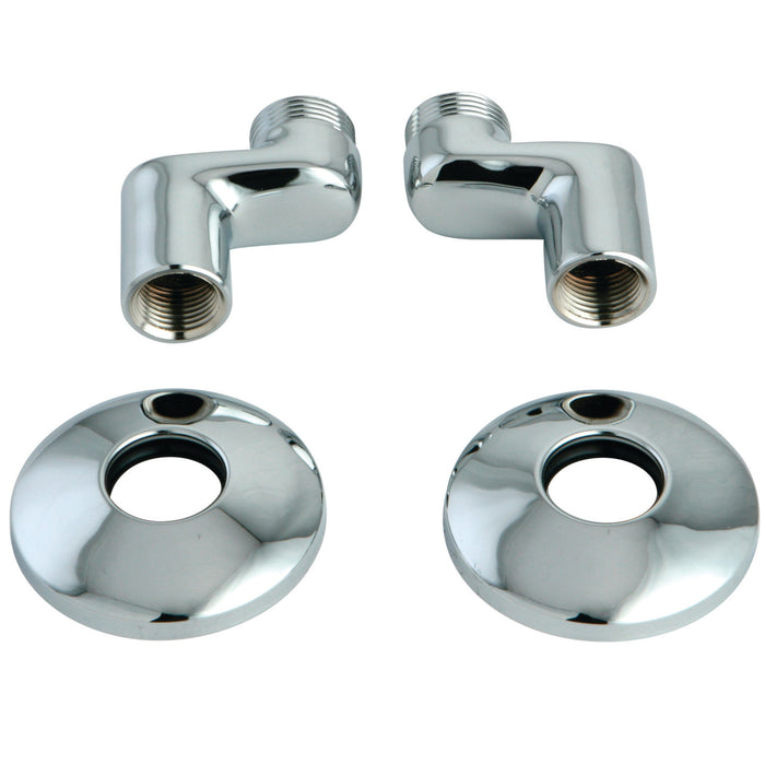 Kingston KSEL213C Kitchen Faucet Swivel Elbows, Polished Chrome