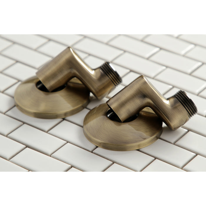 Kingston KSEL265AB Swivel Elbows for Wall Mount Tub Faucet (KS265AB), Antique Brass