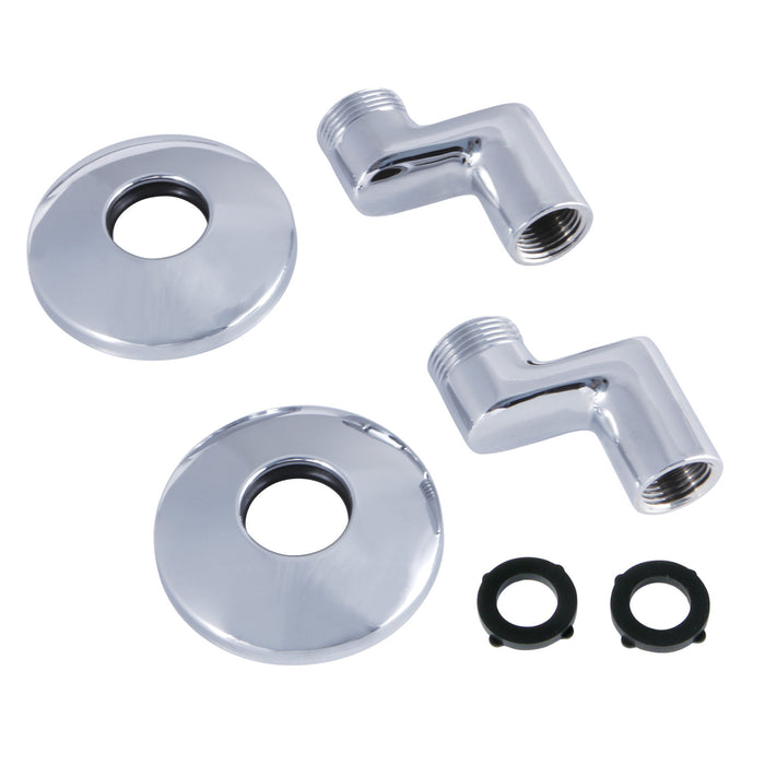 Kingston KSEL265C Swivel Elbows for Wall Mount Tub Faucet (KS265C), Polished Chrome