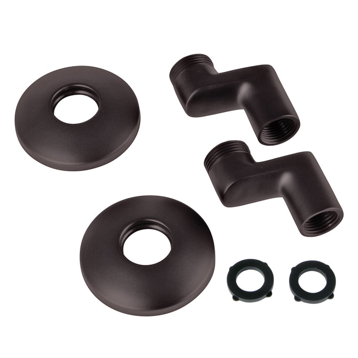 Kingston KSEL265ORB Swivel Elbows for Wall Mount Tub Faucet (KS265ORB), Oil Rubbed Bronze