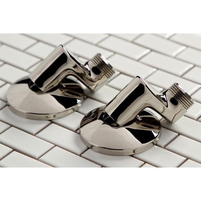 Kingston KSEL265PN Swivel Elbows for Wall Mount Tub Faucet (KS265PN), Polished Nickel