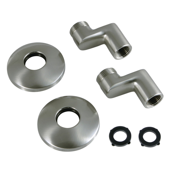 Kingston KSEL265SN Swivel Elbows for Wall Mount Tub Faucet (KS265SN), Brushed Nickel