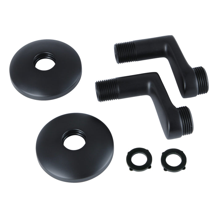 Kingston Vintage KSEL266MB Swivel Elbows for Wall Mount Tub Faucet (KS266MB), Matte Black