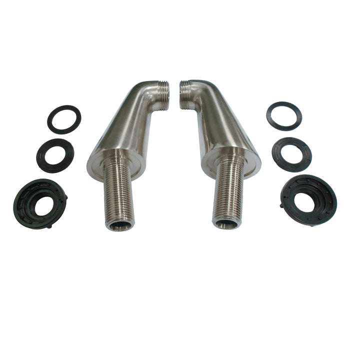 Kingston KSEL267SN Brass Deck Mount Tub Faucet Riser (KS267SN), Brushed Nickel