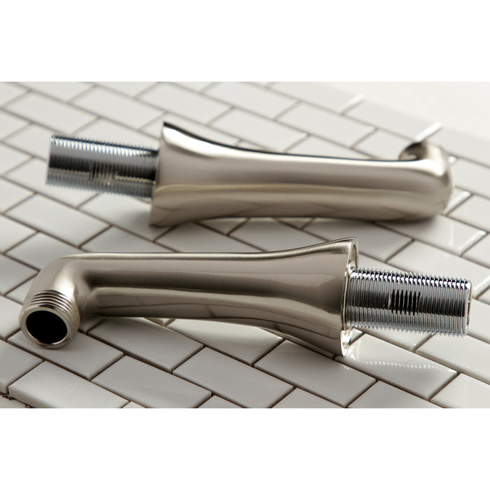 KSEL268SN Brass Deck Mount Tub Faucet Riser (KS268SN), Brushed Nickel