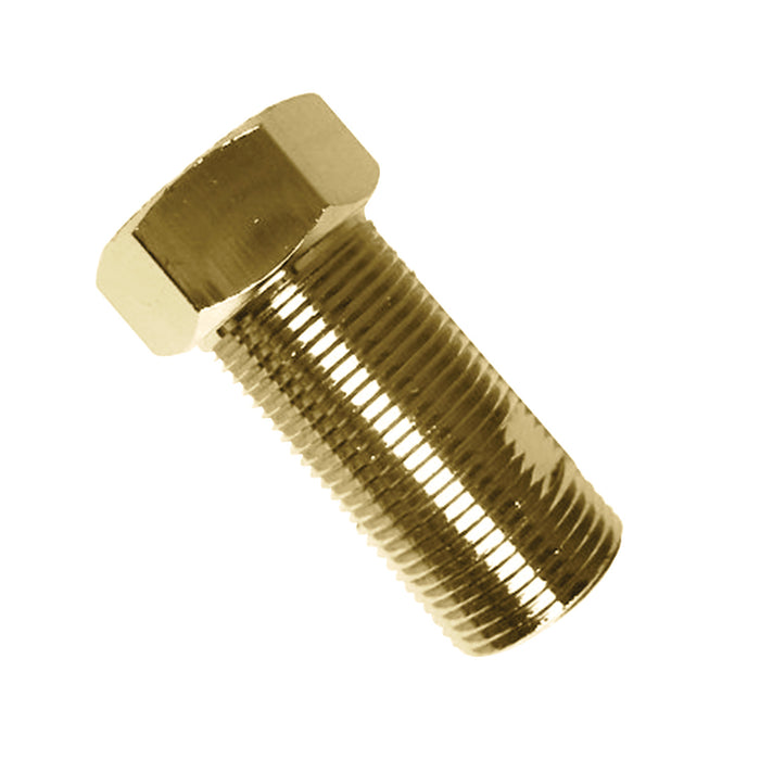 Kingston KSEXTNUT38 3/8-Inch Brass Extension Nut, Rough