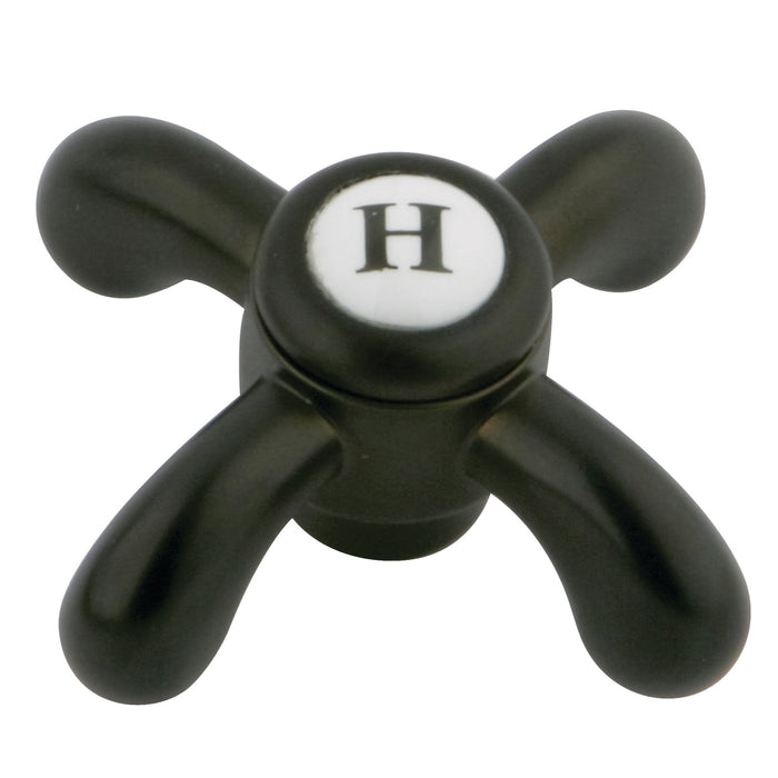 Kingston KSH1605TXH Metal Cross Handle (Hot Side), Oil Rubbed Bronze