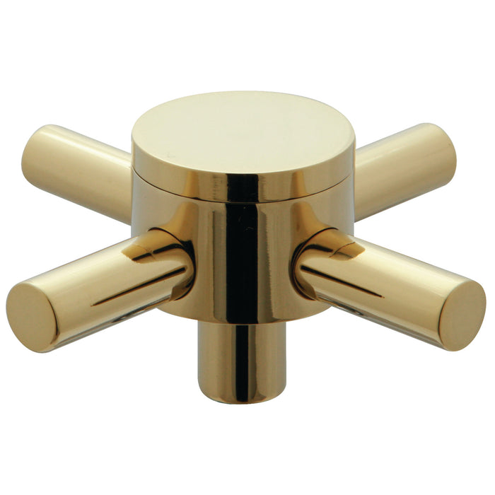 Kingston KSH2362DX Brass Cross Handle, Polished Brass
