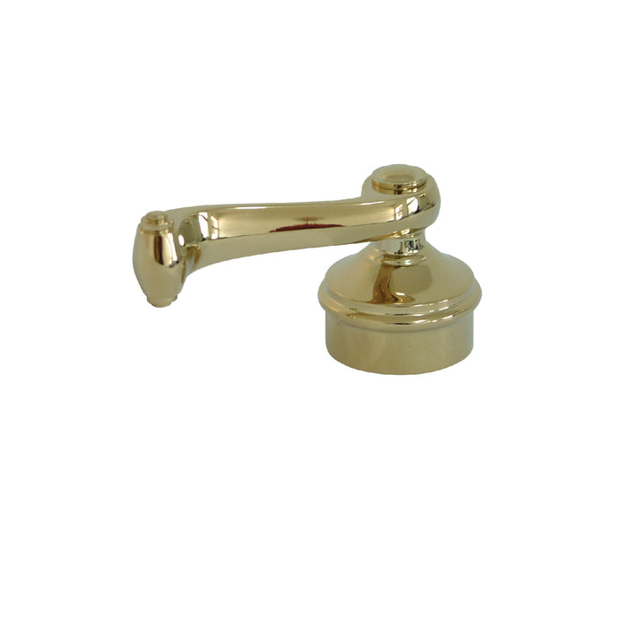 Kingston KSH2602FLH Metal Lever Handle (Hot Side), Polished Brass