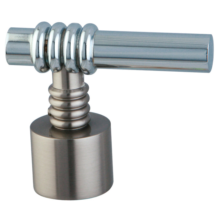 Kingston KSH2607ML Metal Lever Handle, Brushed Nickel/Polished Chrome