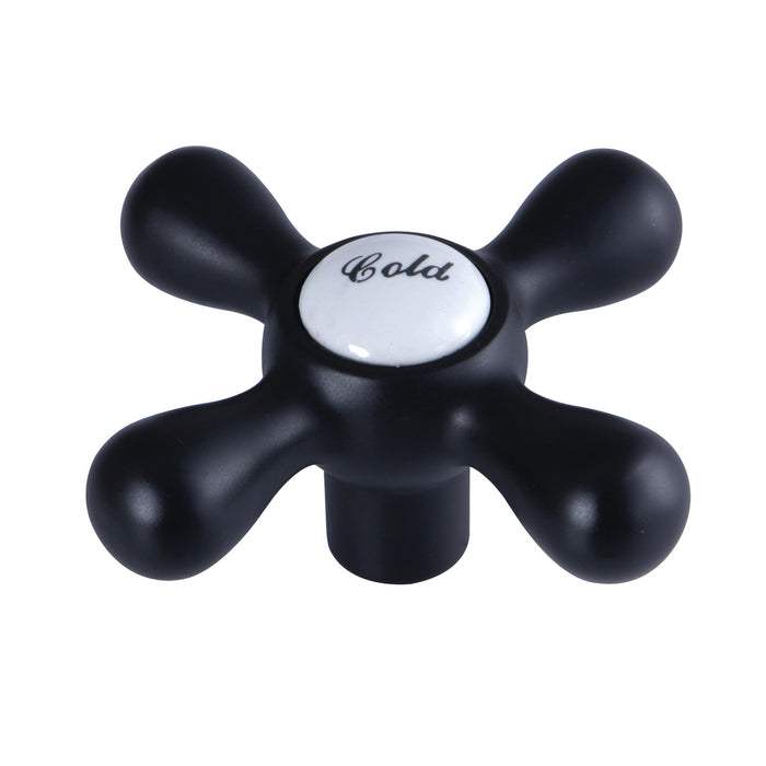 Kingston KSH266MBC Metal Cross Handle (Cold Side), Matte Black