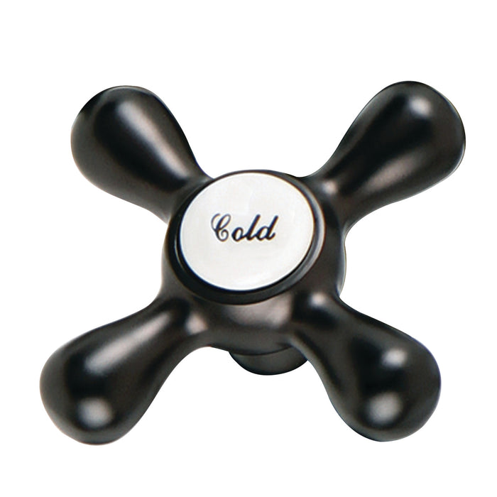 Kingston KSH266ORBC Metal Cross Handle (Cold Side), Oil Rubbed Bronze