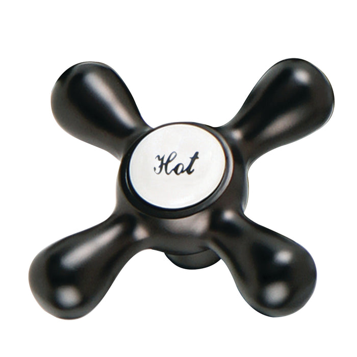 Kingston KSH266ORBH Zinc Alloy Cross Handle (Hot Side), Oil Rubbed Bronze