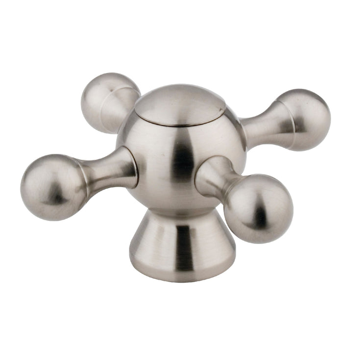 Kingston KSH2798KX Metal Cross Handle, Brushed Nickel