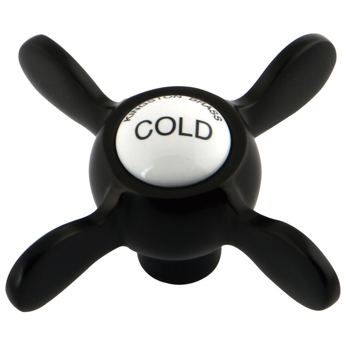 Kingston KSH285ORBC Brass Cross Handle (Cold Side), Oil Rubbed Bronze