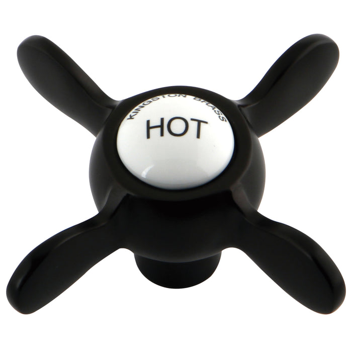 Kingston KSH285ORBH Brass Cross Handle (Hot Side), Oil Rubbed Bronze