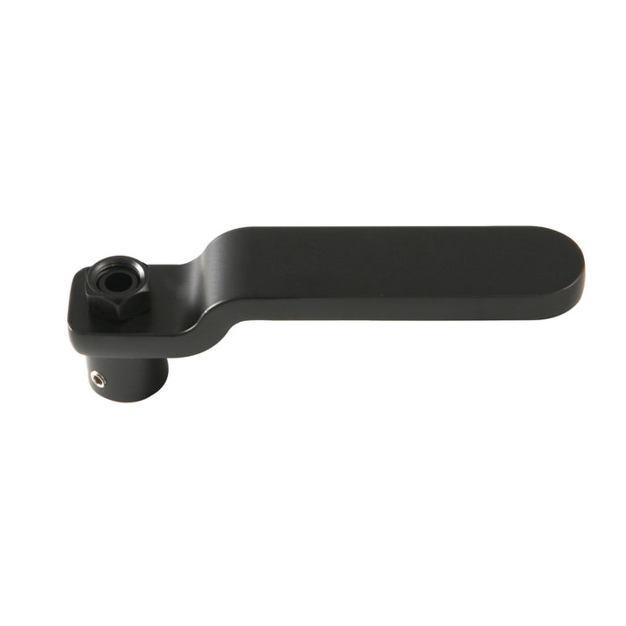 Kingston Whitaker KSH2960IL Brass Industrial Style Lever Handle, Matte Black