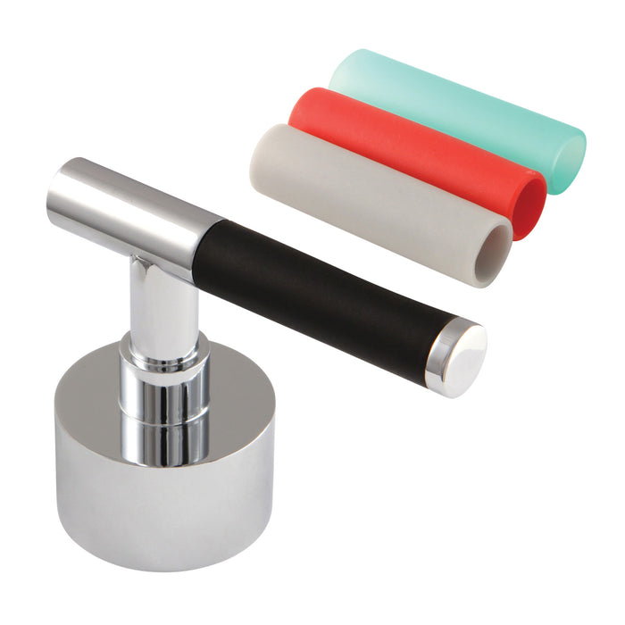 Kingston Kaiser KSH2961CKL Brass Lever Handle, Polished Chrome