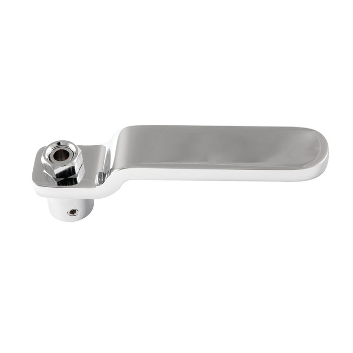 Kingston Whitaker KSH2961IL Brass Industrial Style Lever Handle, Polished Chrome