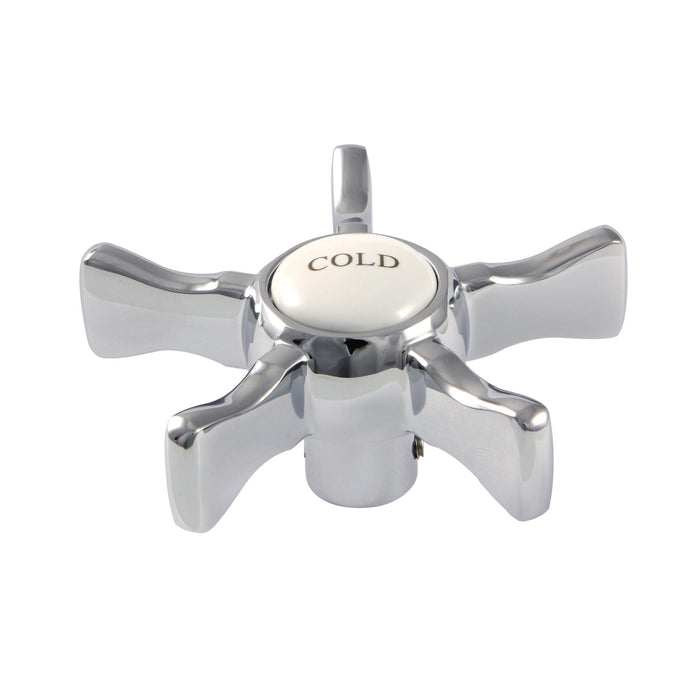 Kingston Hamilton KSH2961NXC Brass Cross Handle (Cold Side), Polished Chrome