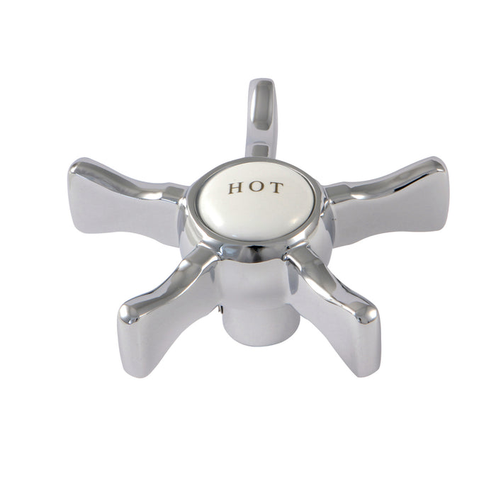 Kingston Hamilton KSH2961NXH Brass Cross Handle (Hot Side), Polished Chrome