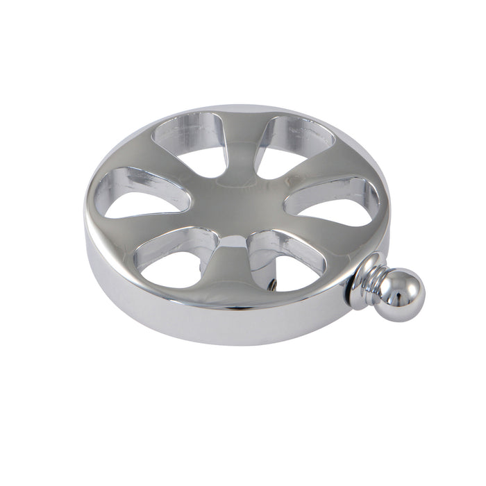 Kingston Belknap KSH2961RX Brass Wheel Handle, Polished Chrome