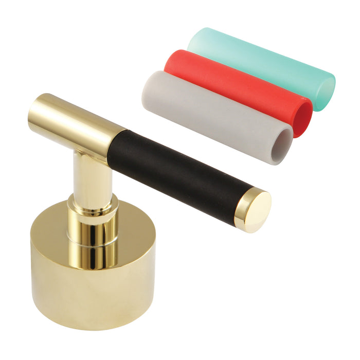 Kingston Kaiser KSH2962CKL Brass Lever Handle, Polished Brass