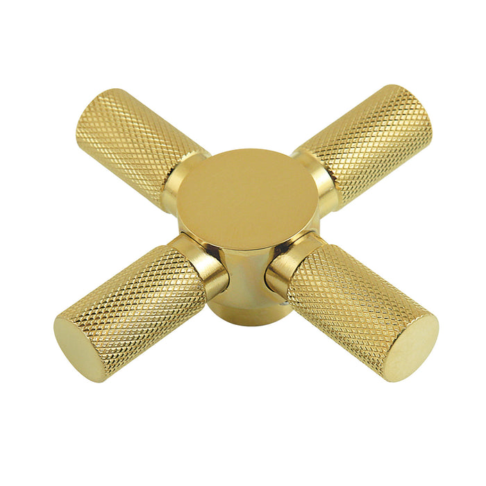 Kingston Convergent KSH2962KNX Brass Cross Handle, Polished Brass