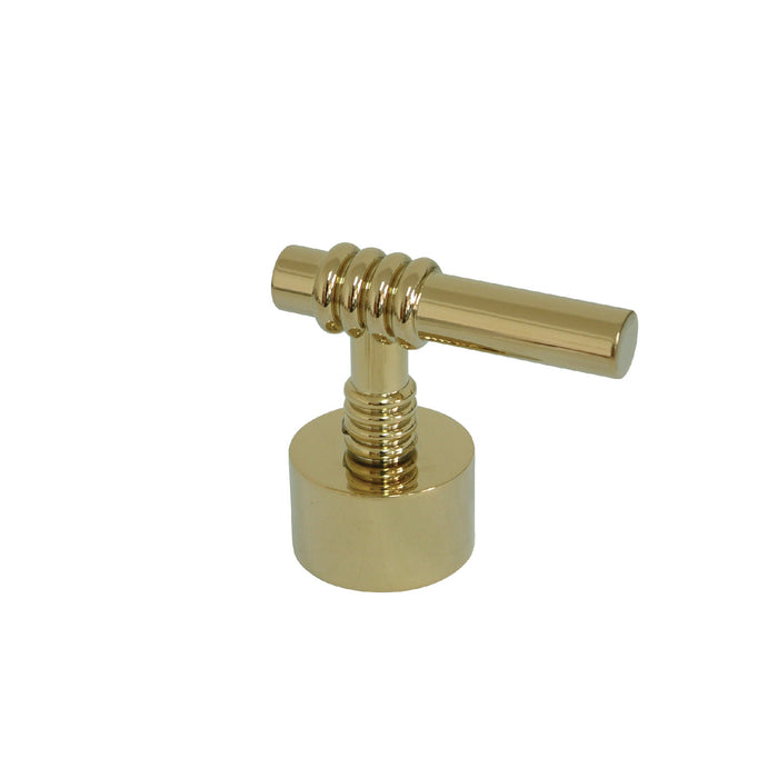Kingston KSH2962ML Metal Lever Handle, Polished Brass